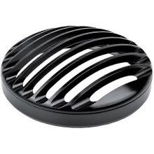 Voor XL 883 Iron 1200 04-14 Custom XL1200C 1200 Motorfiets 5 3/4 inch CNC LED Koplamp Grill Cover