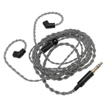 Oordopjeskabel verzilverd koper 3,5 mm naar 2-pins 0,78 mm voor QDC AS12 AS16 voor KZ ZSX ZSN ZS10 Pro EDX voor UE 18Pro voor TRN voor CCA