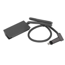 Ethernet-Adapter für Starlink V2 1200 Mbit/s High-Speed-Ethernet-Adapter mit Metallstecker, Plug-and-Play-fähig, inklusive 1 m Kabel