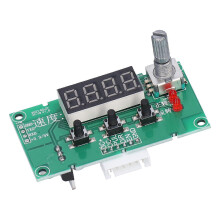 Stappenmotorstuurprintplaat, stabiele snelheidsregelaarmodule met digitaal display, DC 8-24V