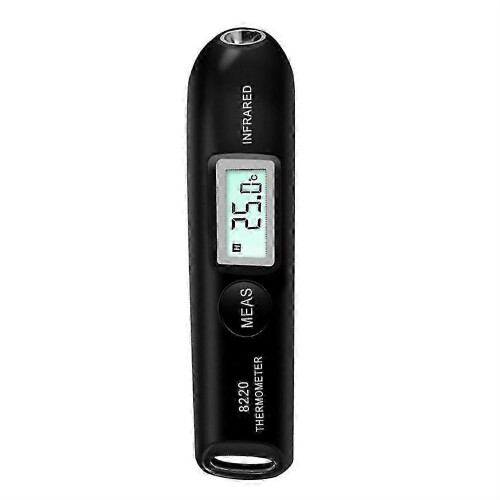 Mini termometro digitale a infrarossi senza contatto con display LCD, portatile e tascabile. 2