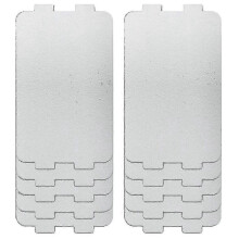 Lot de 10 feuilles de mica universelles pour micro-ondes, accessoires de rechange