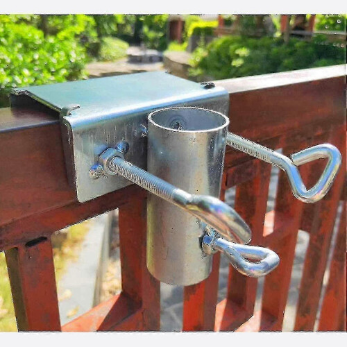 Parasolhouder voor balkon, tuin, strand, boot, terras 1