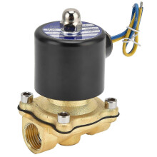 2W‑160‑15 G1/2 in Solenoid Valve Brass Normally Closed Electric Solenoid Valve for Water Air GasDC24V