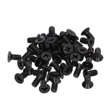 50 Stück Senkkopfschrauben, Flachkreuz M4 A2-70, Verbindungsteil für Reparatur und Wartung, M4x8