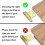 Cabinet Hinges - Self-closing Brass Flush Hinges (10 Pairs)l 6