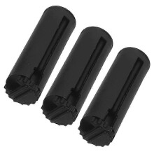 Wandmontierte Absperrvorrichtung mit einziehbarem Gurt und rundem Griff, inklusive 3-teiligem Set