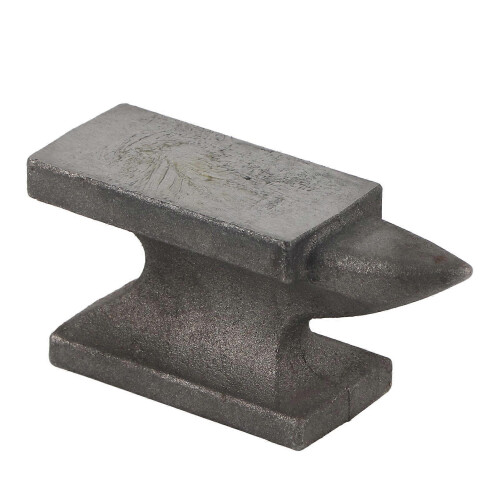 Anvil Horn Cast Iron 3LB Bench Rustproof High Hardness Forging Tool for Riveting 2