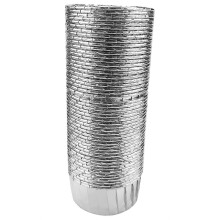 50 Stück Aluminiumfolien-Muffinförmchen, Cupcake-Formen, Muffin-Förmchen, Backförmchen, Aluminium-Cupcake-Tüllen, Form, Ramek