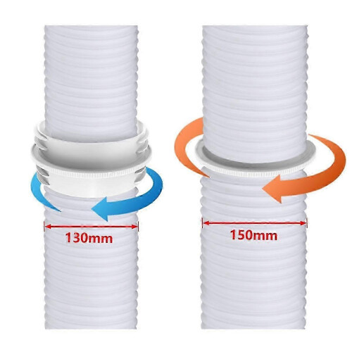 Universal ventilation adapter for mobile AC - 13/15cm exhaust pipe connector 2