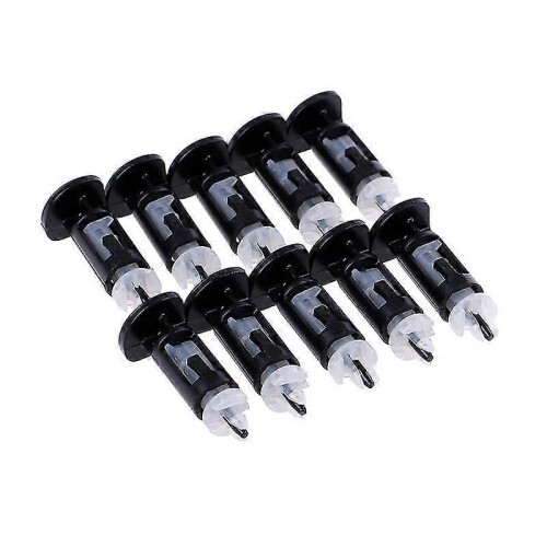 10-Pack LGA 775 CPU Cooler Plastic Push Screws Mounting Pins Clips
