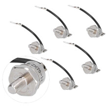 5 stuks gelijkrichtdiode 1200V 70A omgekeerde siliciumvermogensgelijkrichtdiode met zwarte draad ZX70-12