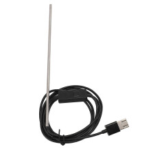 Industri?le borescope IP67 waterdicht 720P 3-in-1 USB Type C Micro USB-endoscoop met 6 LED's voor telefoon en tablet, 1,5 meter, 3,9 mm / 0,15 inch