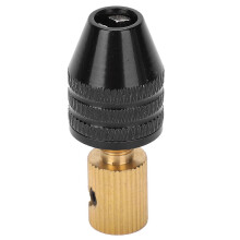 Boorkopadapter met snelwisselfunctie voor 2,3 mm schroevendraaiers, klembereik 0,5-3,2 mm.