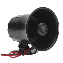 12V 20W Auto Vrachtwagen Camper Lucht Elektrische Sirene Claxon Luidspreker Bestelwagen PA Luid Geluid Alarm