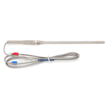 5,9 Zoll K-Typ Sonden-Thermoelement, präzise Temperaturmessung 0-800 C, Edelstahl, M8-Gewinde