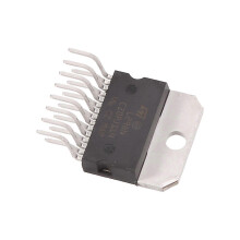 L298N Dubbele H-brug motorstuurmodule DC stappenmotorcontroller printplaat 12V-35V