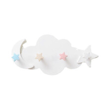 Zelfklevende muurhaken voor kinderkamers, decoratief voor het ophangen van accessoires, eenvoudig te installeren.