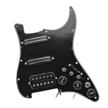 Snímač pickguardu pre elektrickú gitaru s jednozubým káblom, predpripravený pickguard pre gitaru pre Strat G.