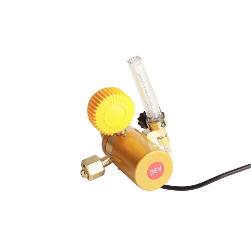 CO2 Regulator Reasonable Design High Power Heating Temperature Control Carbon Dioxide Pressure Reducer 36V 1