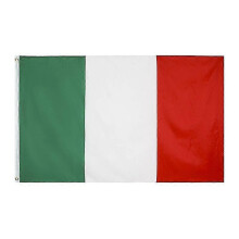Drapeau national italien - Pièce unique pour la décoration intérieure, le sport et les événements nationaux | Couleurs éclatantes