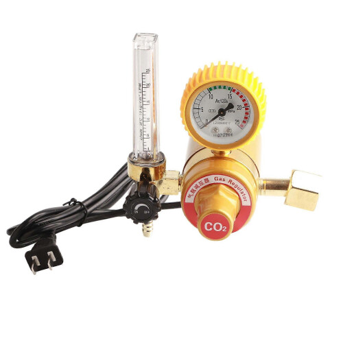 CO2 Regulator Reasonable Design High Power Heating Temperature Control Carbon Dioxide Pressure Reducer 36V 2