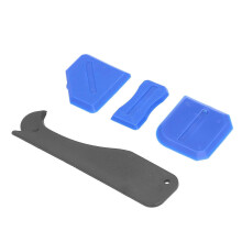 4PCS Sealant Caulking Tool Kit Silicone Caulking Finishing Tools for Bathroom and Kitchen Seals