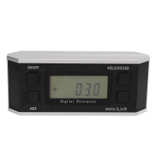 4x90 Digitaler Winkelmesser mit LCD-Display, elektronischem Neigungsmesser und Winkelmesser (ohne Magnet, ohne Hintergrundbeleuchtung)