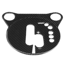 2 stuks interieurpanelen van koolstofvezel voor de versnellingspook, geschikt voor BMW 370Z Z34 2009-2020 (rechtsgestuurd).