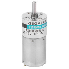 DC Gear Motor Micro Low Speed CW CCW Permanent Magnet Sport Control 12V XD‑25GA370100rpm/min