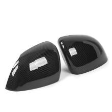 2 coques de rétroviseurs de voiture style fibre de carbone, de remplacement pour Mercedes-Benz Classe A CLA W177 (à partir de 2018).