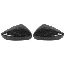 2 coques de rétroviseurs extérieurs de portières, finition fibre de carbone, compatibles avec Mazda 3 Axela 19-20 (conduite à gauche/droite).