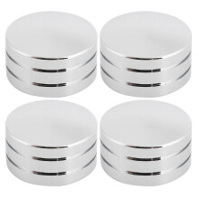 4 tapas de pernos de culata de motor compatibles con los modelos XL883/Big Twin 1340 Evo/Twin Cam. Electrochapado.