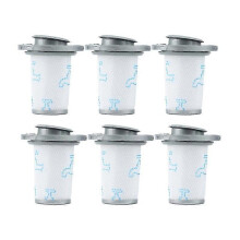 Lot de 6 filtres lavables Rowenta Zr009006 pour X-force Flex 8.60