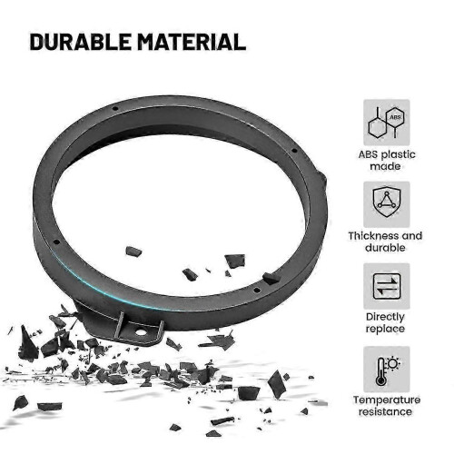 6.5 Inch Front Door Speaker Adapter with Audio Speaker Spacer Ring Bracket 2