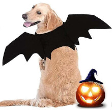 Hunde-Fledermausflügel, Hunde-Halloweenkostüm, Kostüm für große Hunde, Hunde-Fledermauskostüm, Hunde-Halloweenoutfit, für die Heimdekoration