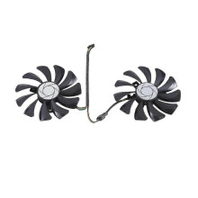 Nuova coppia di ventole per scheda grafica da 85 mm Ha9010H12F-Z con connettore a 4 pin, ventola di ricambio per MSI GTX 1060 OC 6G GT.