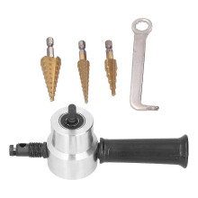 Dubbelkoppige knabbelboor van aluminiumlegering, snelstaal en kobalt.