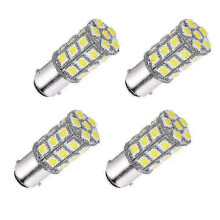Boots-LED-Beleuchtung f??r Wohnmobile, 4er-Pack, Ba15d 27-SMD, Superwei?