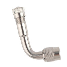 90 Degree Angled Tire Valve Extender for Motorcycle Car Bike Truck Compatible with Standard Rubber Tubes