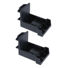 2Pcs Lithium Batteries Holder ABS Power Tools Wall Mount Bracket for Milwaukee M18 18V Battery
