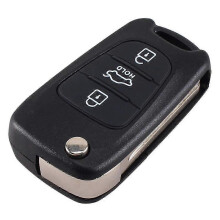 Étui de clé télécommande pliable à 3 boutons pour Hyundai i20, i30 et i35
