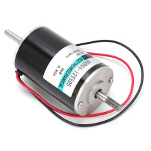 Moteur CC haute vitesse 80 W Micro CW CCW Double arbre de sortie Régulation de vitesse 12 V XD60D9412Y50S (sans support)