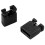 200Pcs DVD HDD PC Mainboard PCB Plugs Jumper Caps 2-Pin 3
