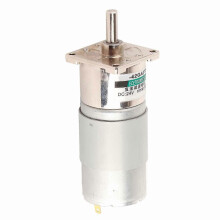 Motorreductor de CC Mini de velocidad reducida CW CCW Imán permanente Automatizado Industrial 24V XD‑42GA755150 rpm/min