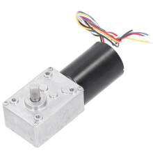 DC borstelloze wormwielmotor met hoog koppel en laag geluidsniveau, turbine-elektrische versnellingsbak, 40 toeren per minuut.
