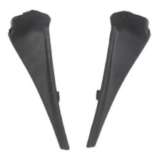 Embellecedor lateral del brazo del limpiaparabrisas delantero del coche, placa deflectora de agua para Xtrail T32 Rogue 2014-2020