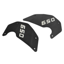piezas de panel lateral de cubierta para motocicleta, repuesto para Kawasaki Vulcan S 650 2015-2021, color negro.