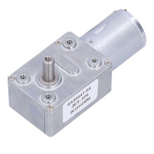 DC 24V Worm Gear Motor with Governor High Torsion Mini Turbine Reducer for Robots Electronic Locks24V40RPM