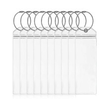 Set van 10 waterdichte bagagelabels voor cruiseschepen, duurzame identificatielabels voor koffers (10 labels)